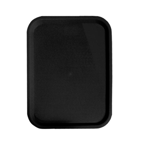 14" x 18" Black Fast Food Tray 1 14" x 18" Black Fast Food Tray